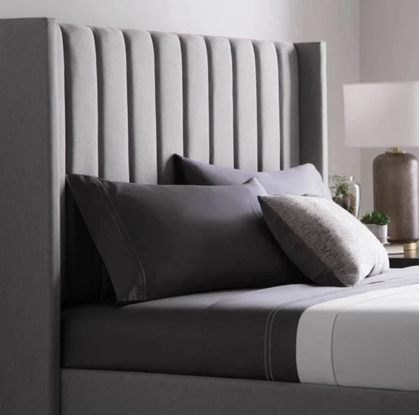 Scarlet Panelled Headboard
