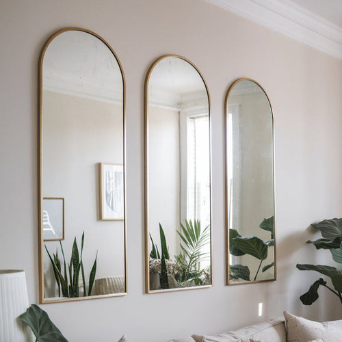 Arched Trio Wall Mirror Set